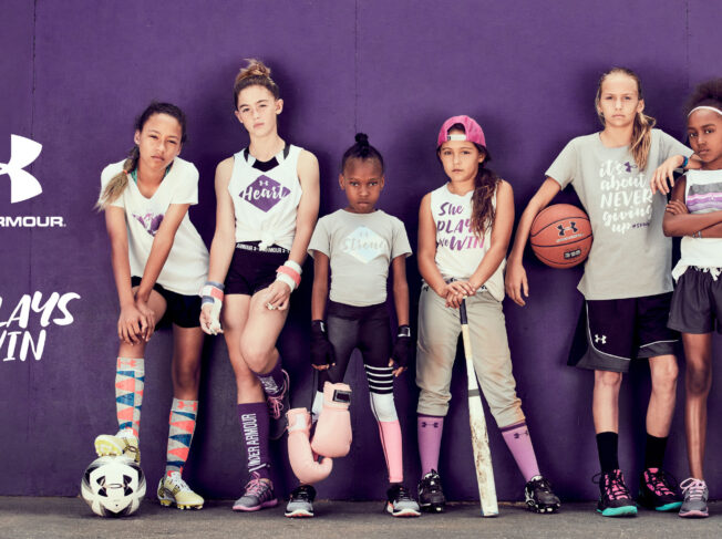 Under Armour Celebrates Young Girls in Sports