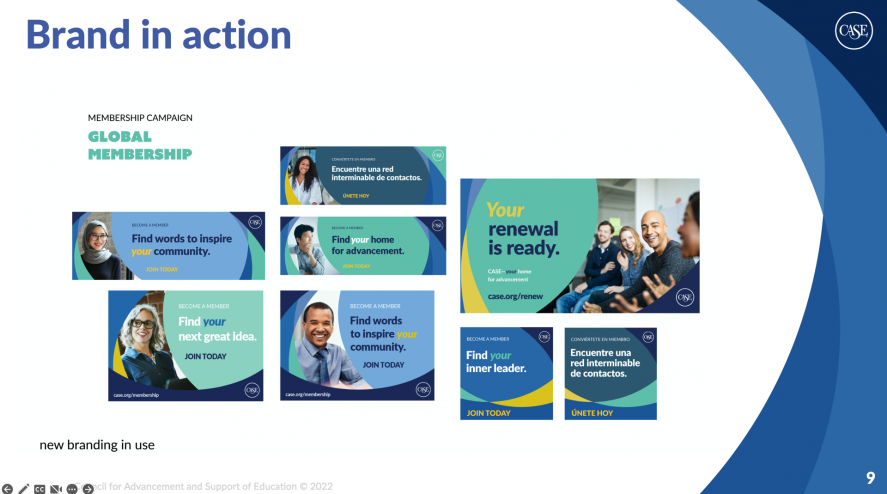 CASE Brand in Action