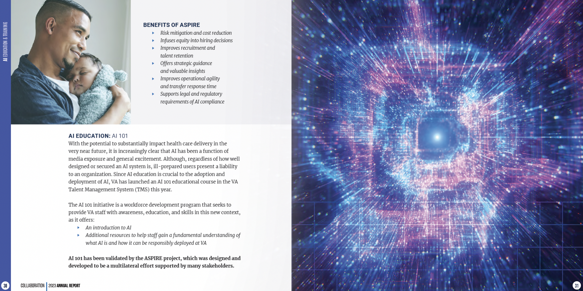 Excerpt from Collaboration Annual Report